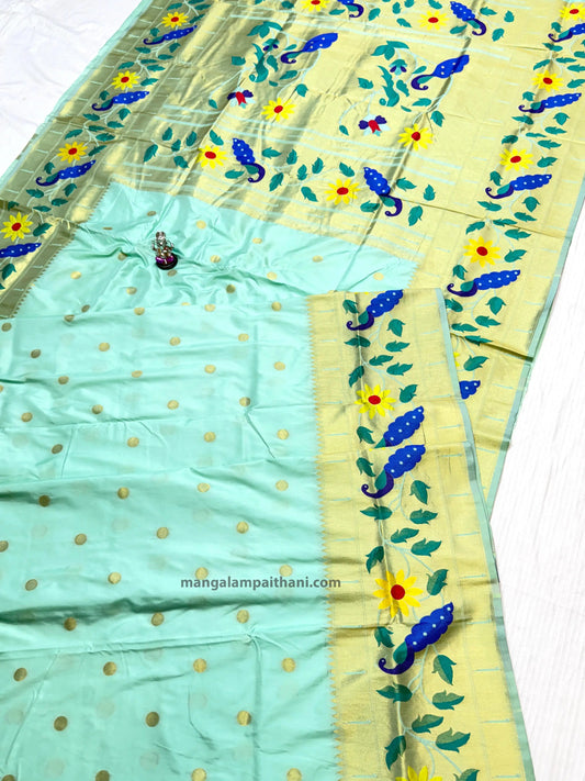 brocade paithani saree, mangalam paithani saree for wedding
