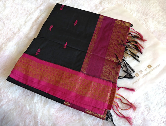 cotton gadwal paithani saree mangalam paithani