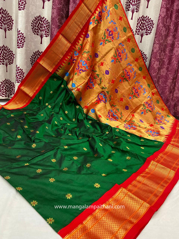 pure silk paithani
