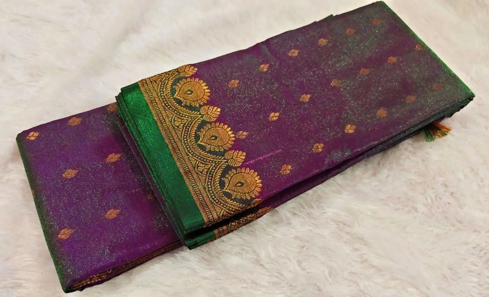 Green Border Silk Saree
