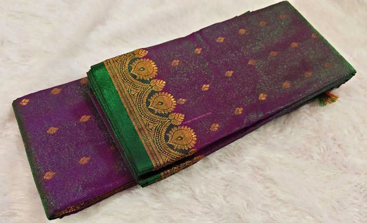 Green Border Silk Saree