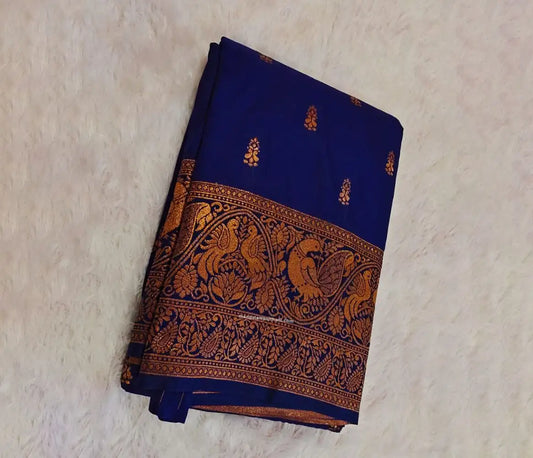 Blue Paithani Saree
