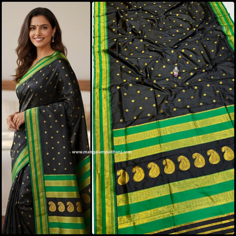 Black Paithani Collection #01