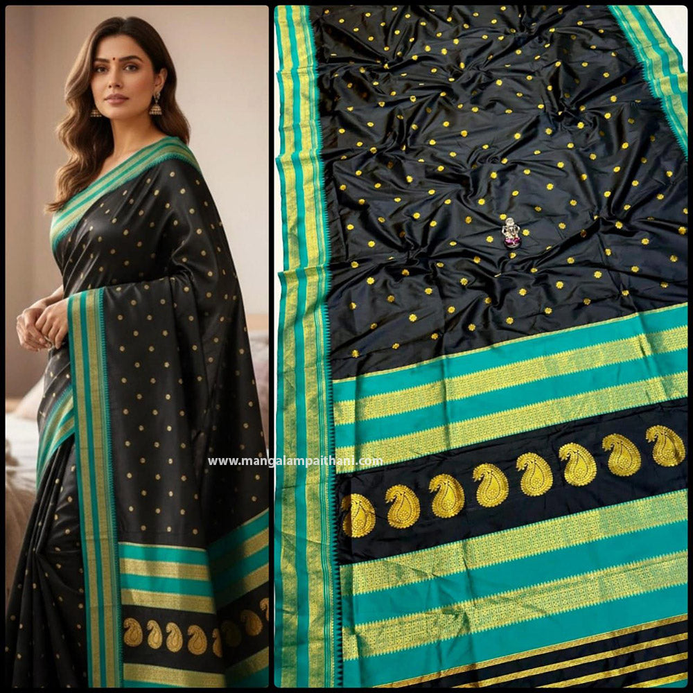 Black Paithani Collection #01