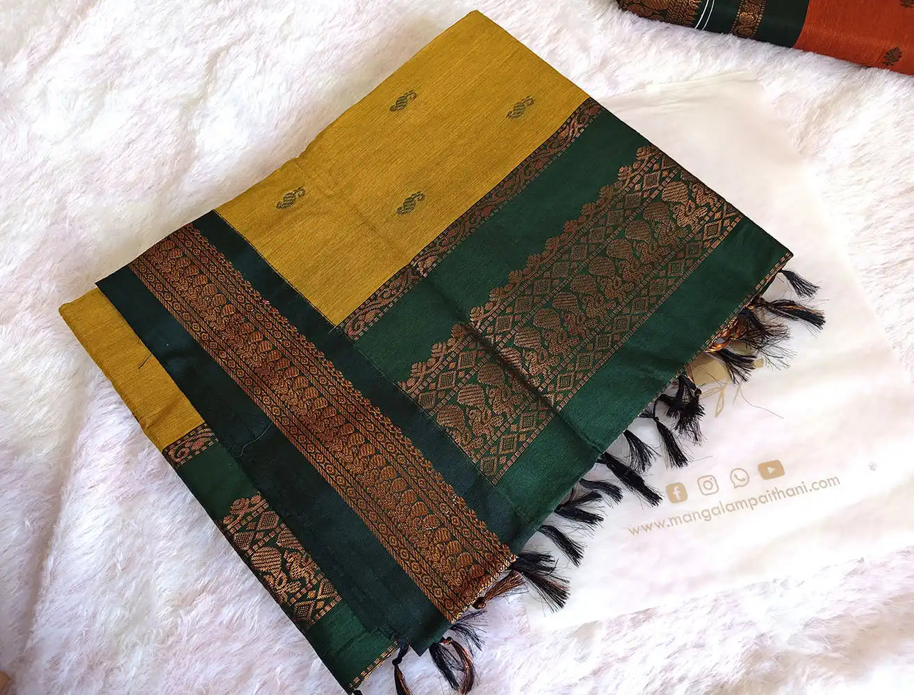 cotton gadwal silk saree mangalam paithani cotton saree
