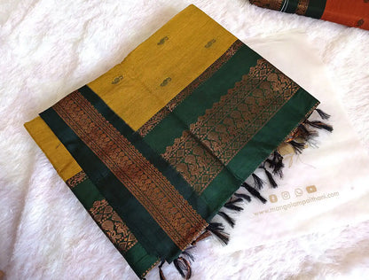 cotton gadwal silk saree mangalam paithani cotton saree