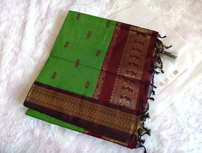 green cotton gadwal saree mangalam paithani saree store