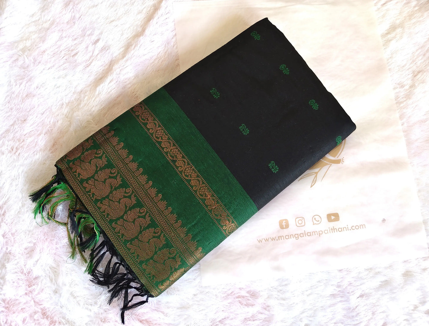 cotton gadwal saree, mangalampaithani.com