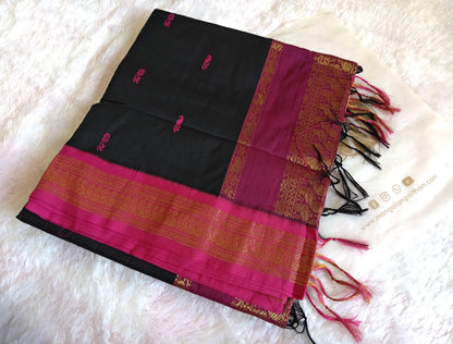 cotton gadwal paithani saree mangalam paithani
