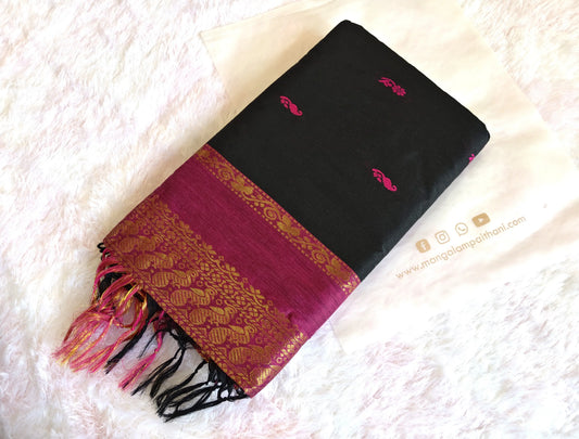 mangalam paithani cotton gadwal saree traditional wear for women