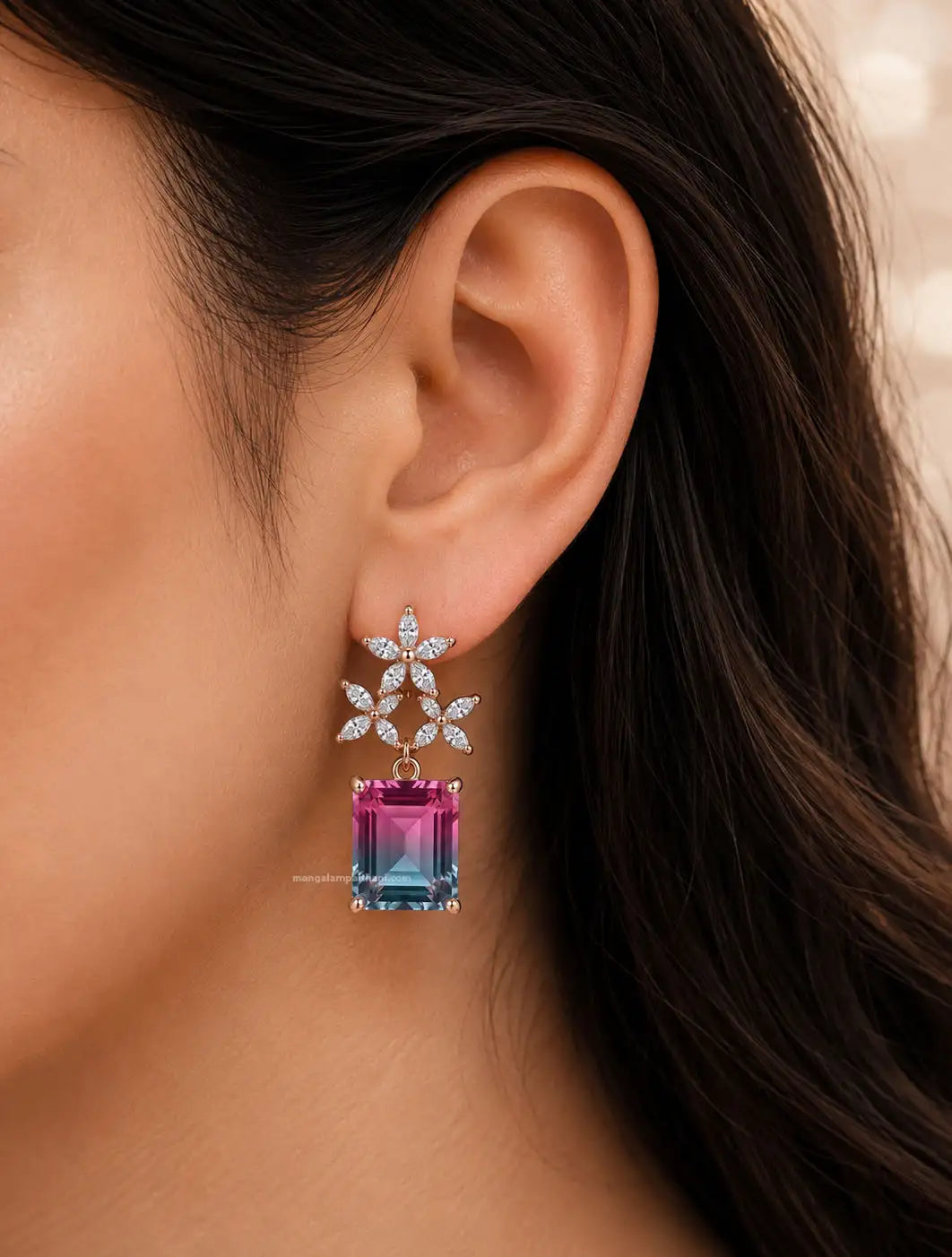 Stylish wedding wear earrings for women
