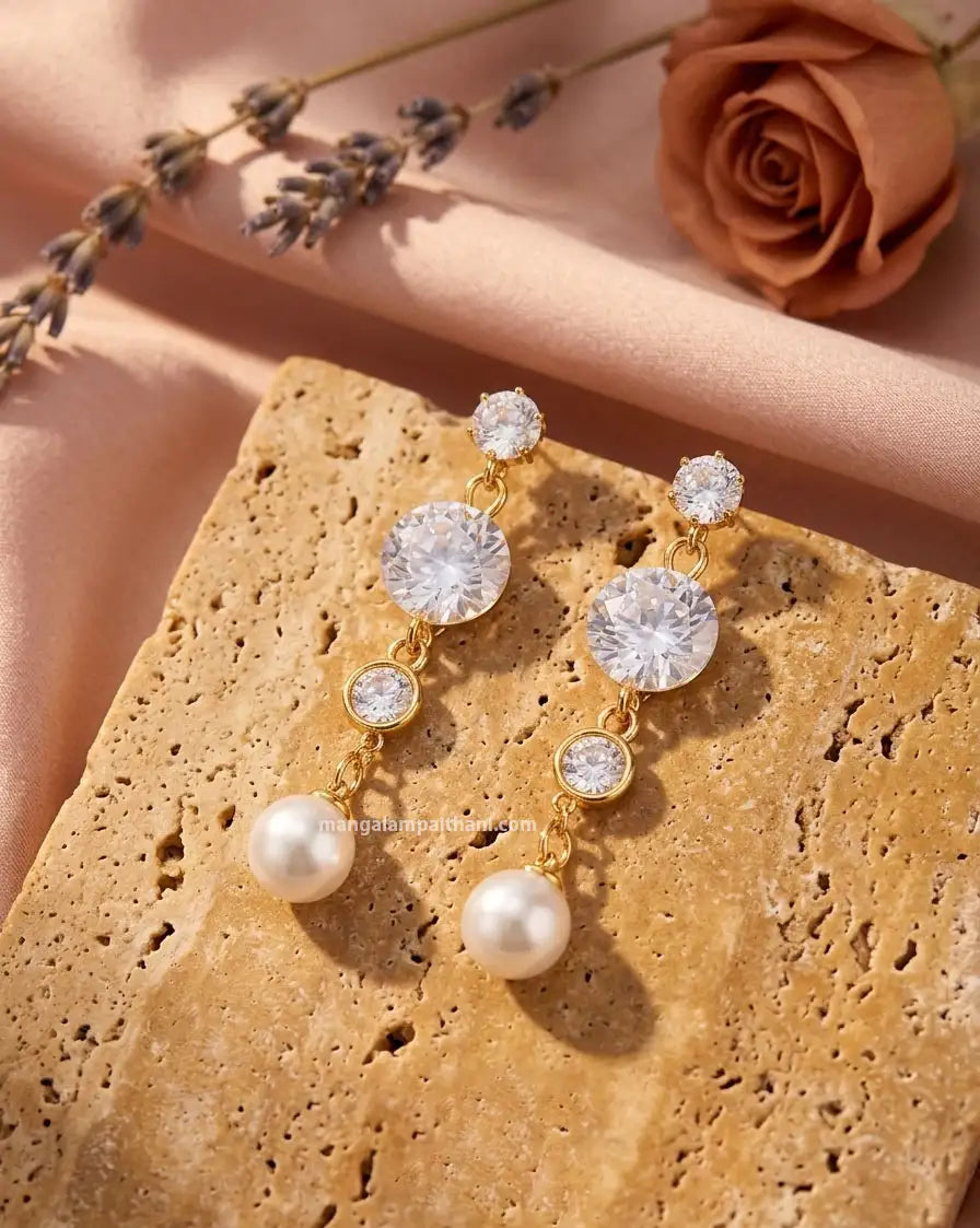 crystal earrings for women