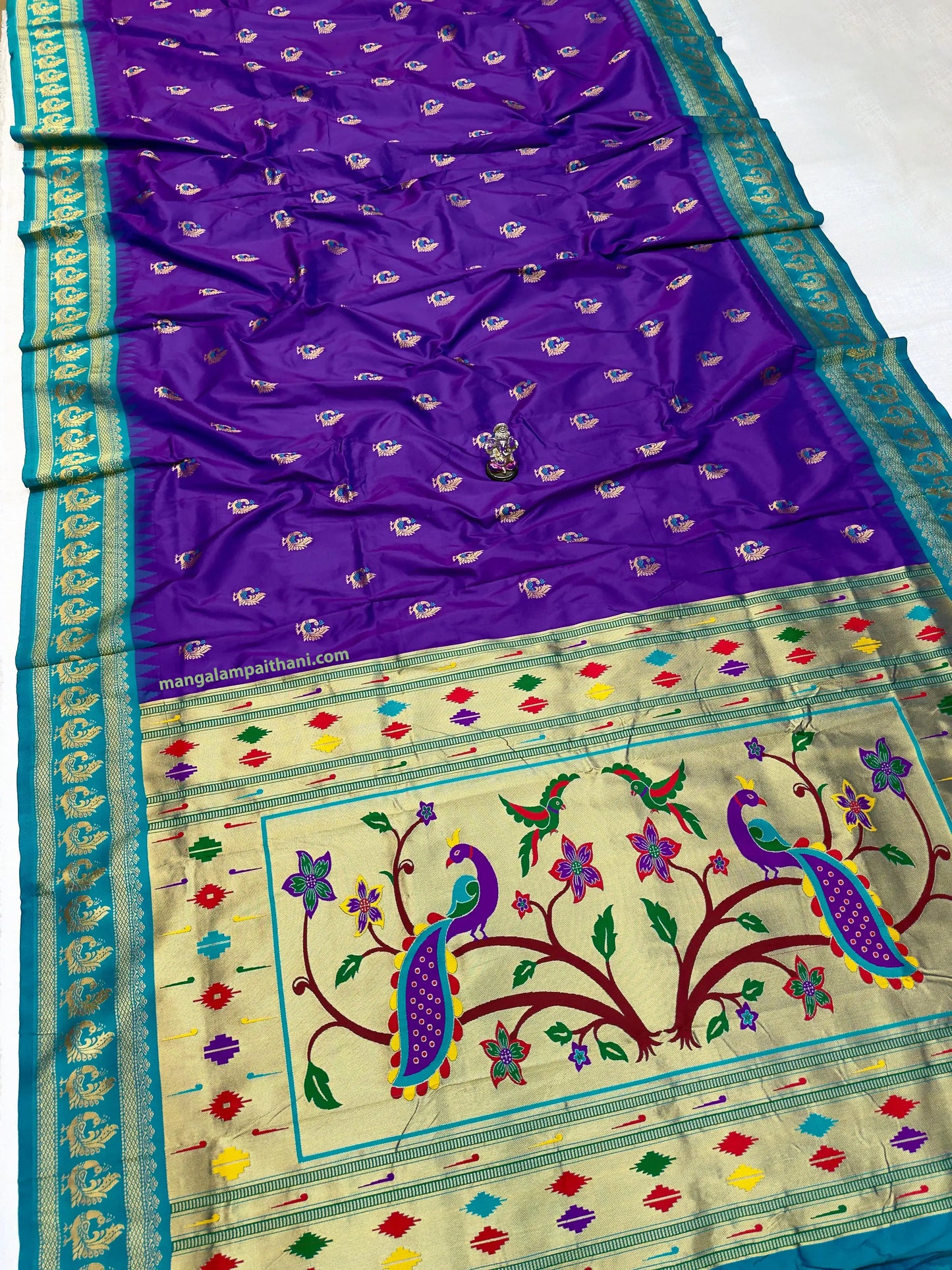 gadwal paithani saree, mangalam paithani gadwal saree