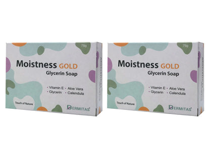 Moistness Gold Glycerin Soap with aloevera 