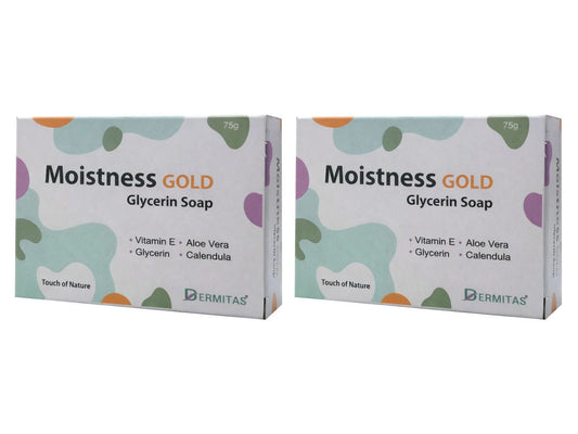 Moistness Gold Glycerin Soap with aloevera 