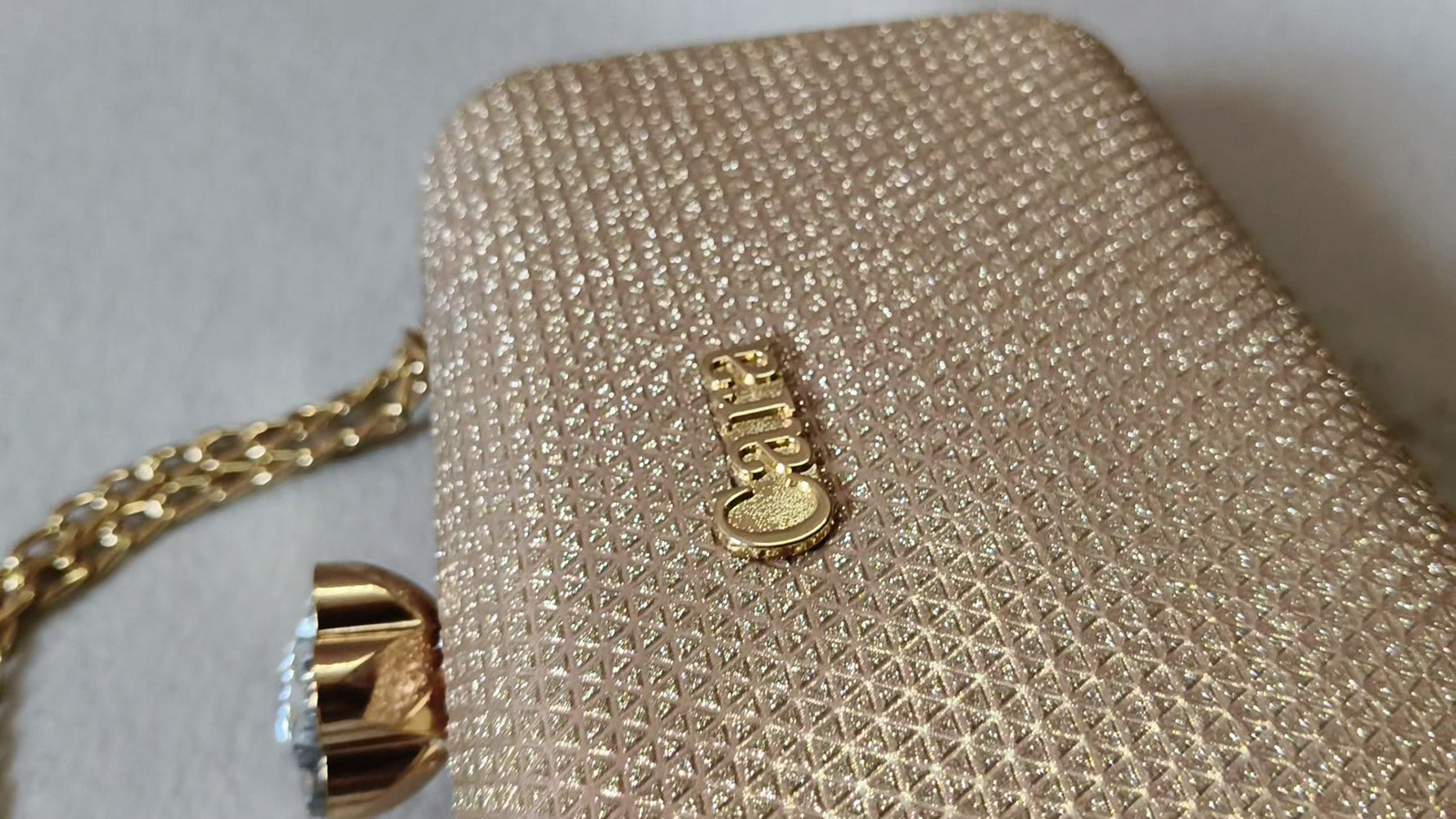 branded clutch