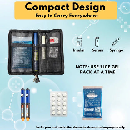 easy to carry insulin cooler bags