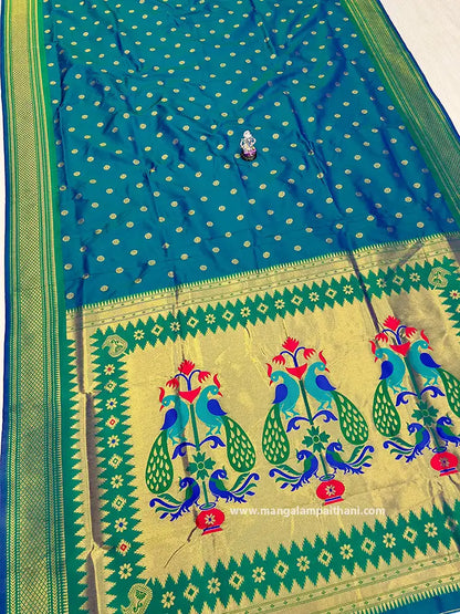 Tana Silk Kadiyal Paithani #02