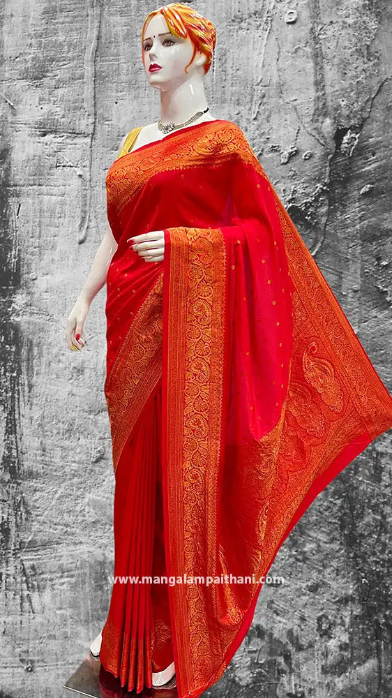 kanjivaram paithani saree