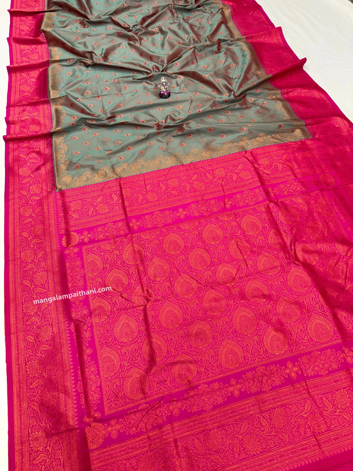kanjivaram saree mangalam paithani saree
