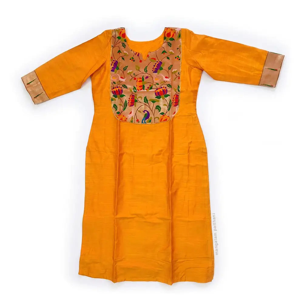 Paithani Kurti | Traditional Designer Kurti