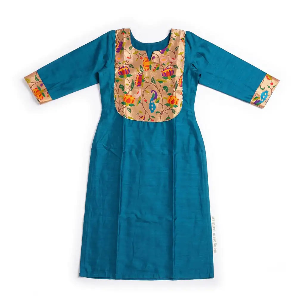 Paithani Kurti | Traditional Designer Kurti