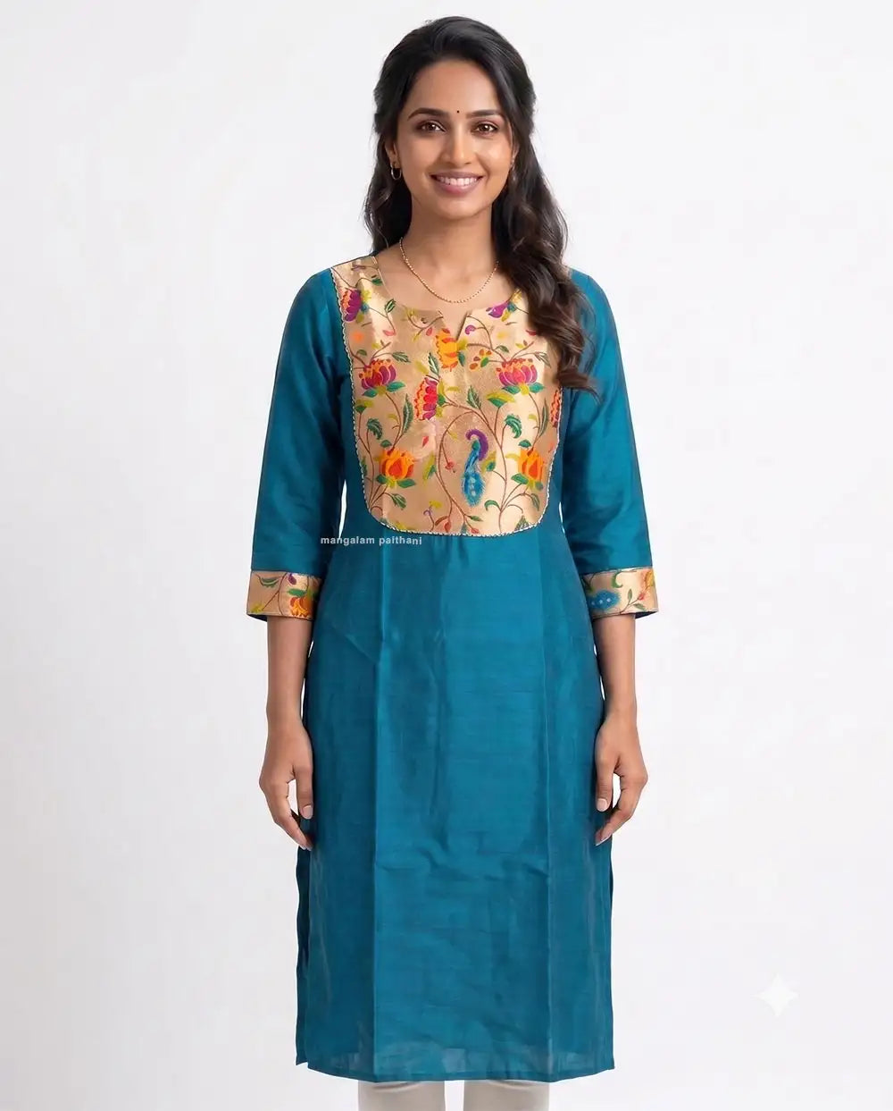 Paithani Kurti | Traditional Designer Kurti