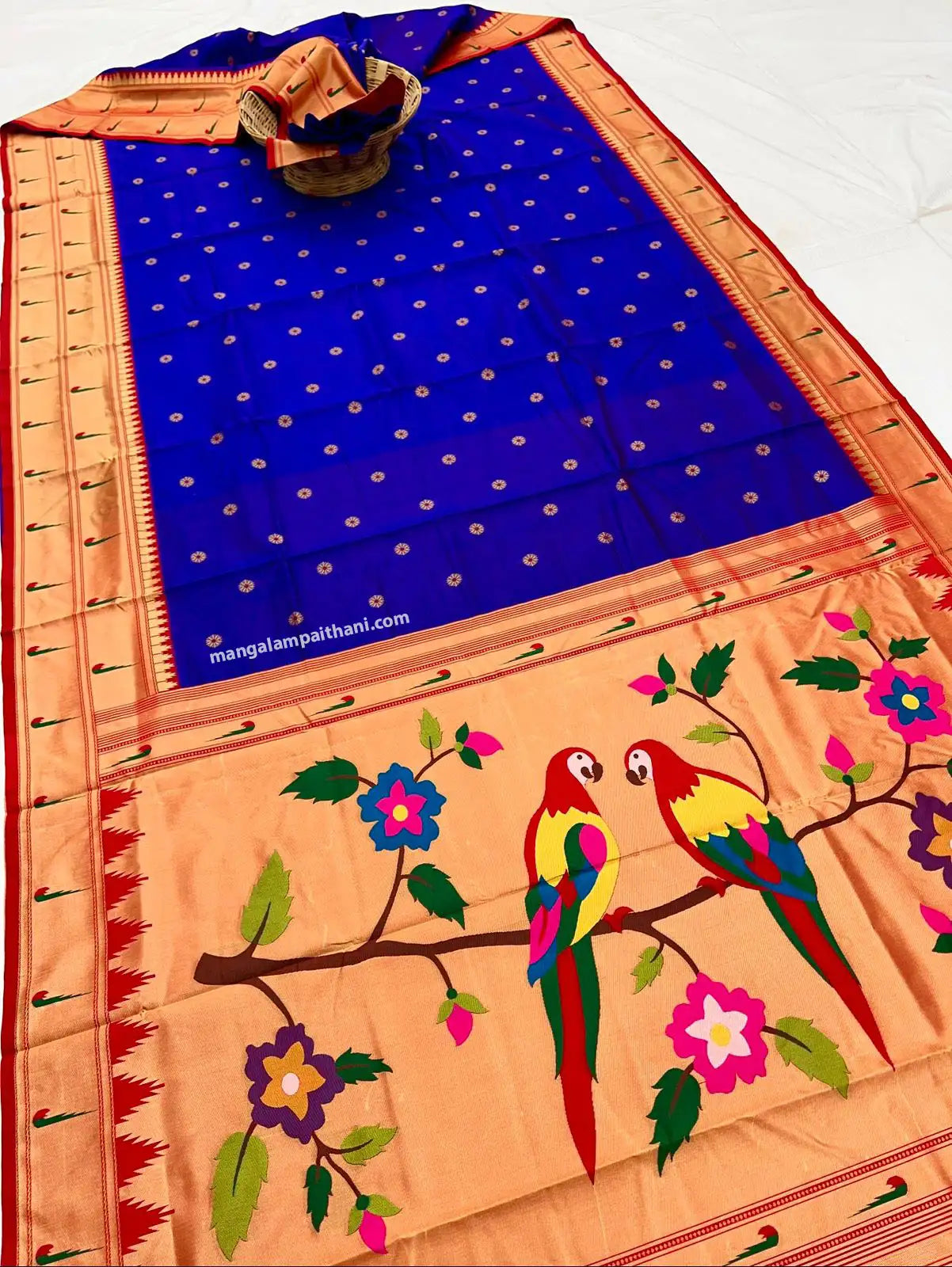 Muniya Semi Silk Paithani #01