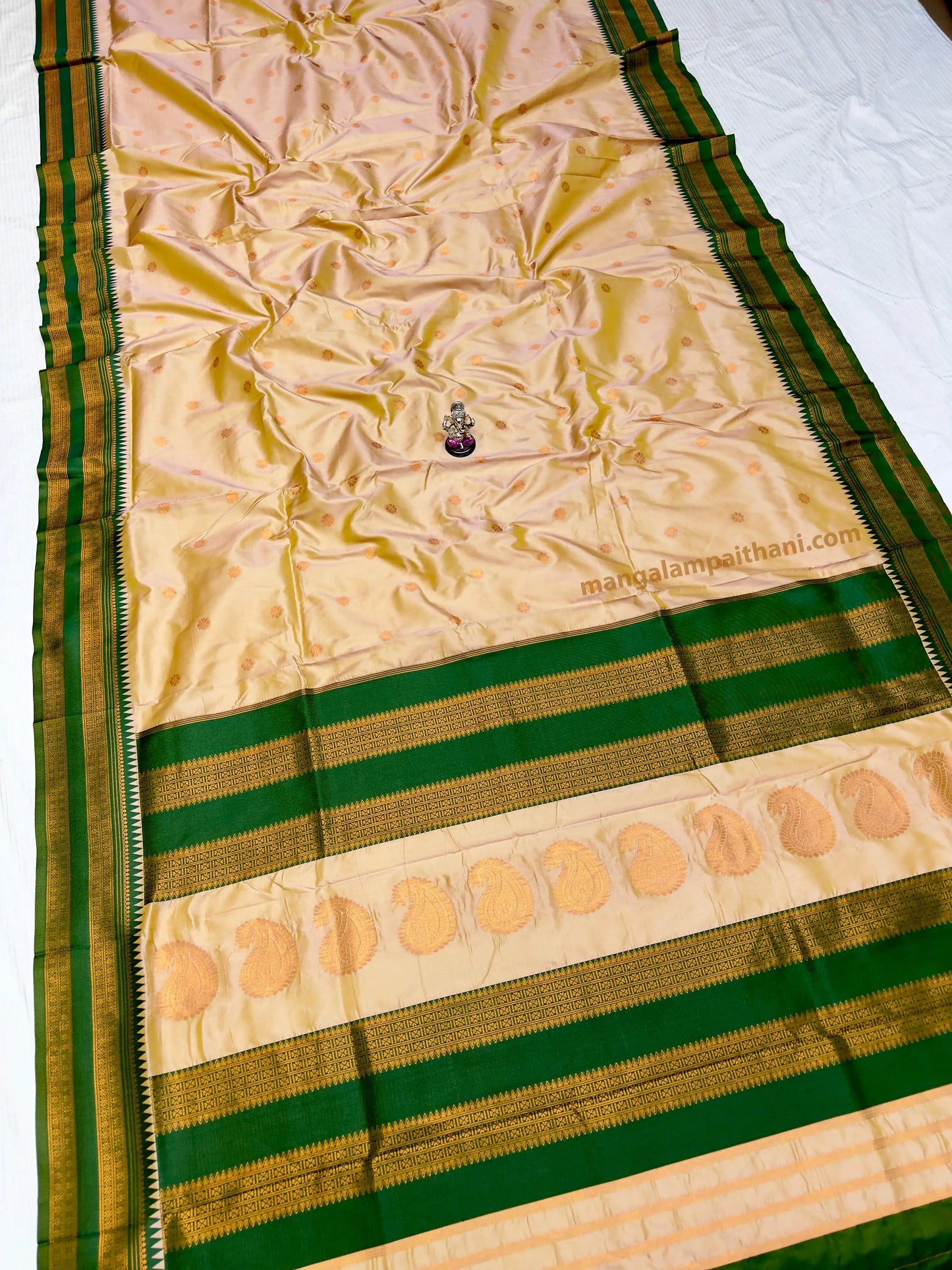 Narayan Peth Semi Silk Paithani #01