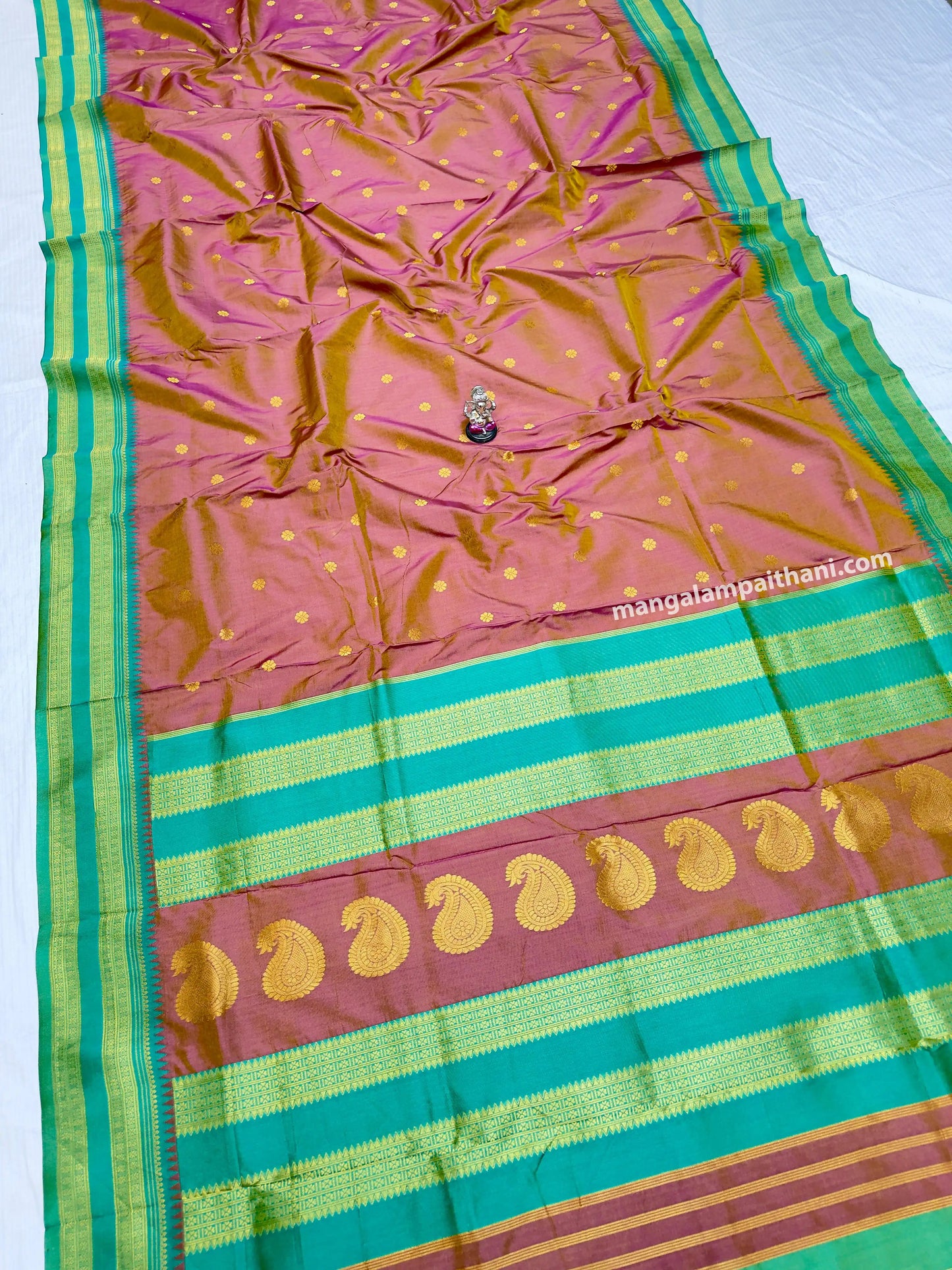 Narayan Peth Semi Silk Paithani #03
