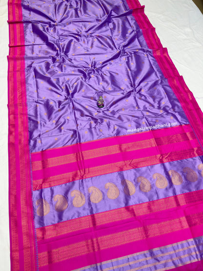 Narayan Peth Semi Silk Paithani #04