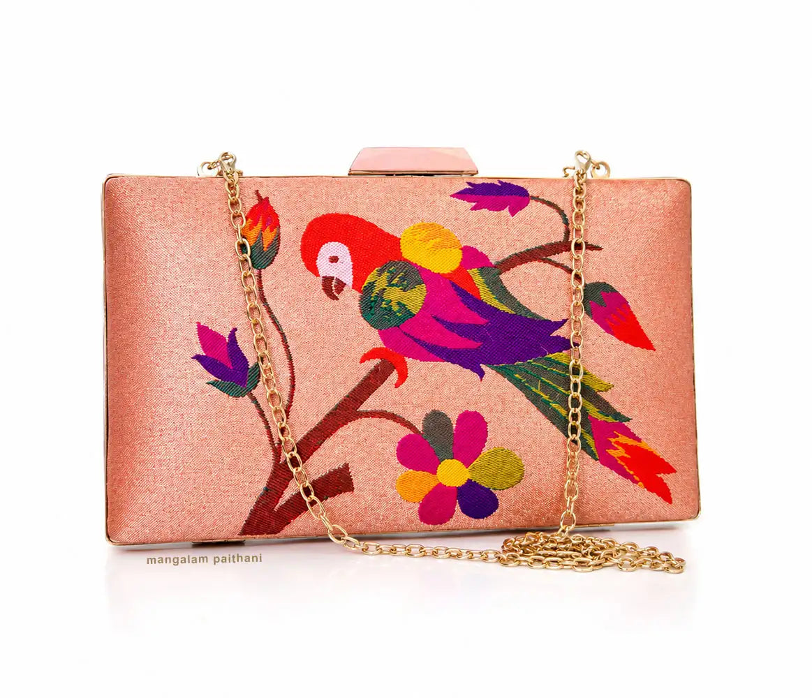 Paithani clutch