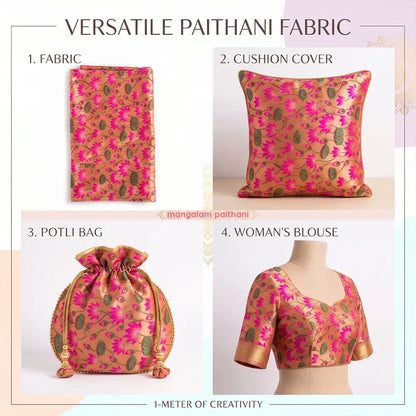 paithani blouse piece