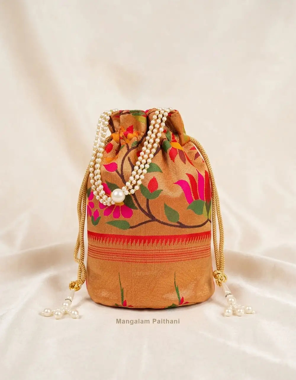 Paithani potli bag