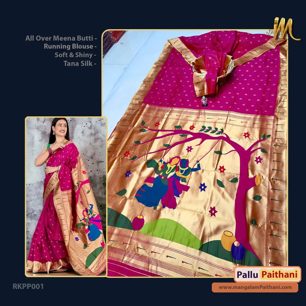 yevla saree mangalam paithani saree