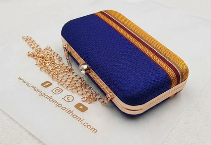 Royal Blue Clutch Bag
