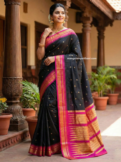 traditional saree mangalam paithani silk saree