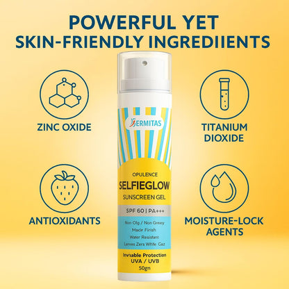Sunscreen gel SPF60