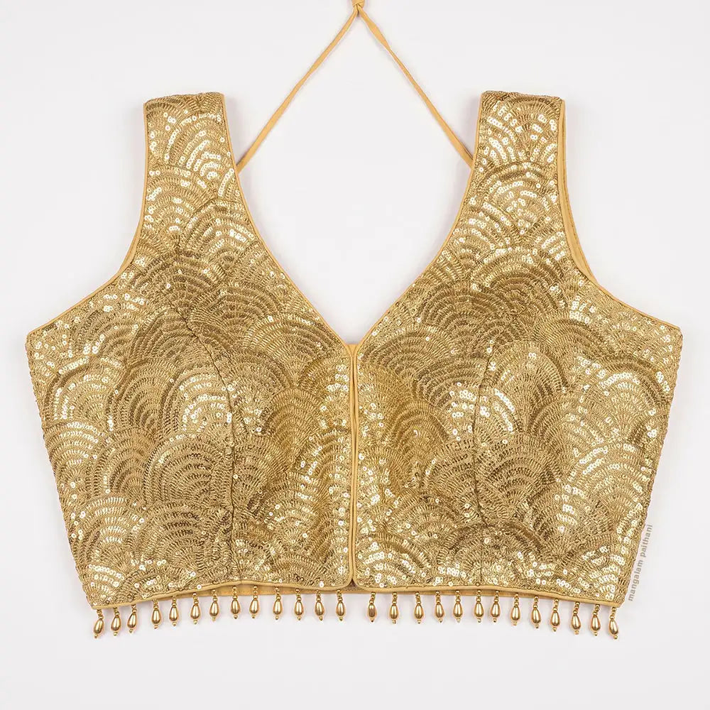 sequin blouse