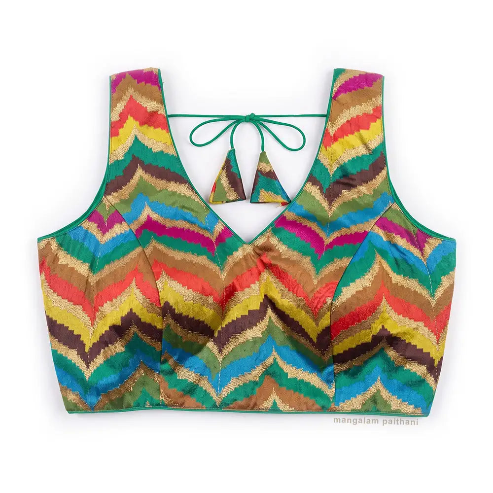 multicolor blouse