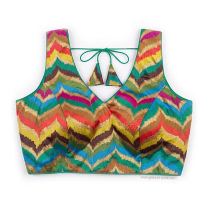multicolor blouse