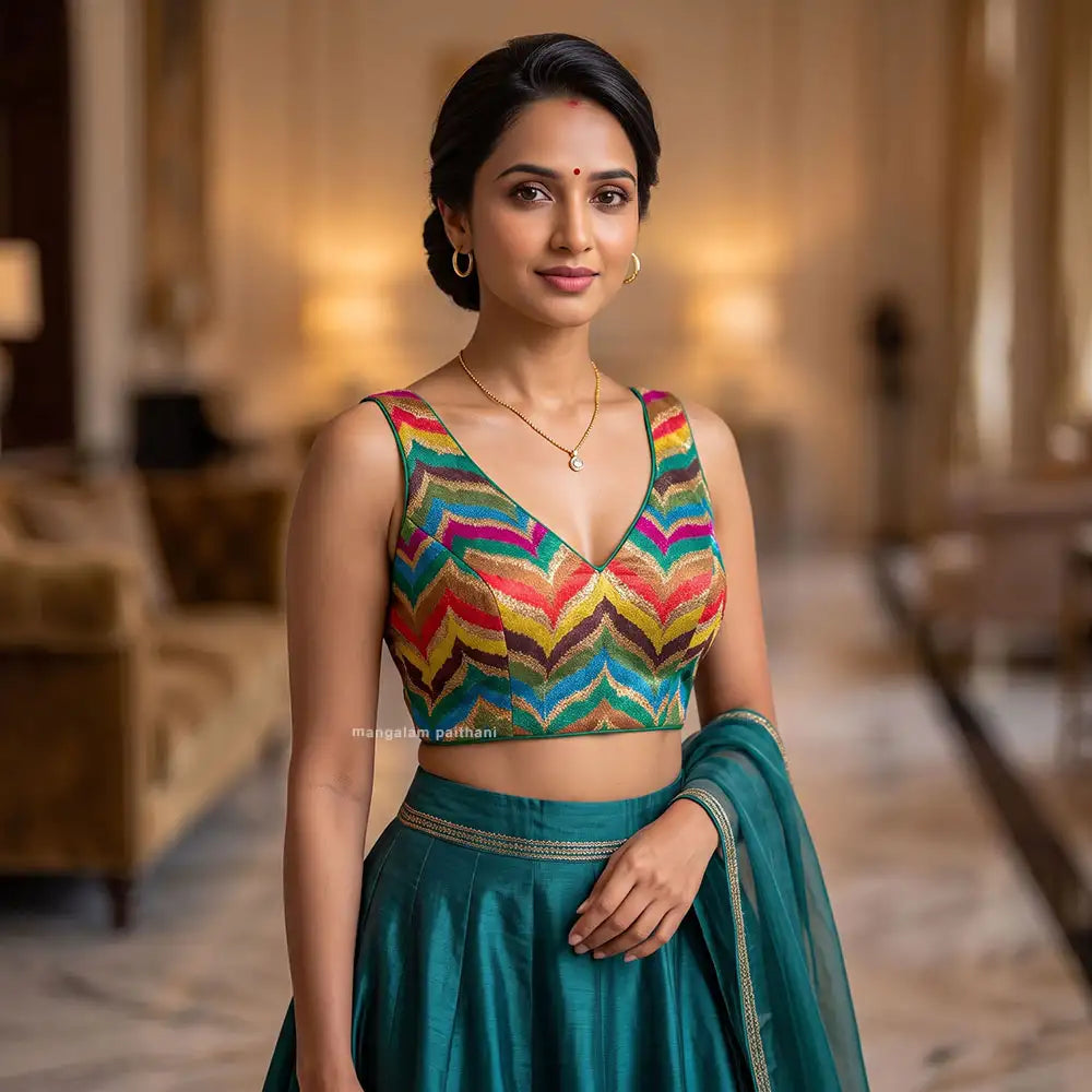designer saree blouse