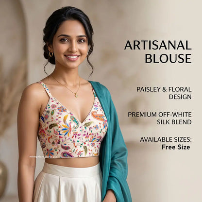mangalam paithani blouse