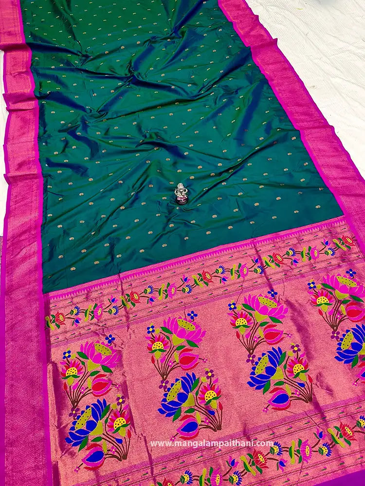 kadiyal silk mangalam paithani saree