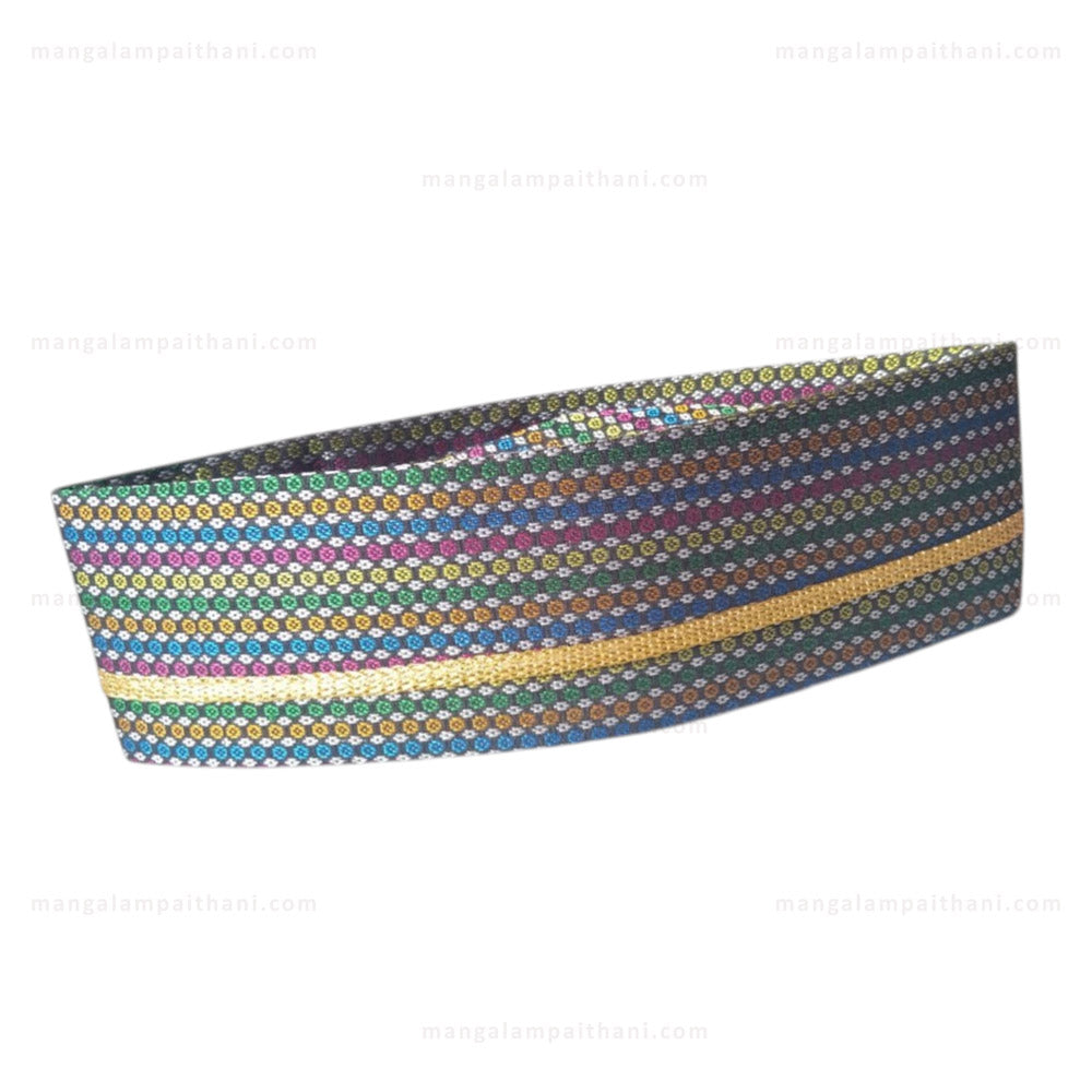 multicolor khan topi khunn topi