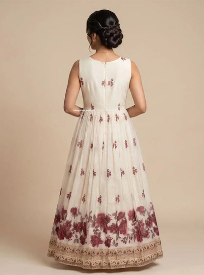 long one piece flare maxi dress 
