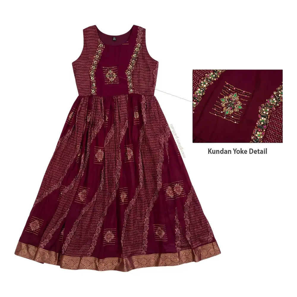 Designer ethnic one piece dress flare maxi dress for woman partywear