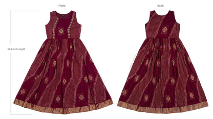 Traditional one piece dress flare maxi dress for women