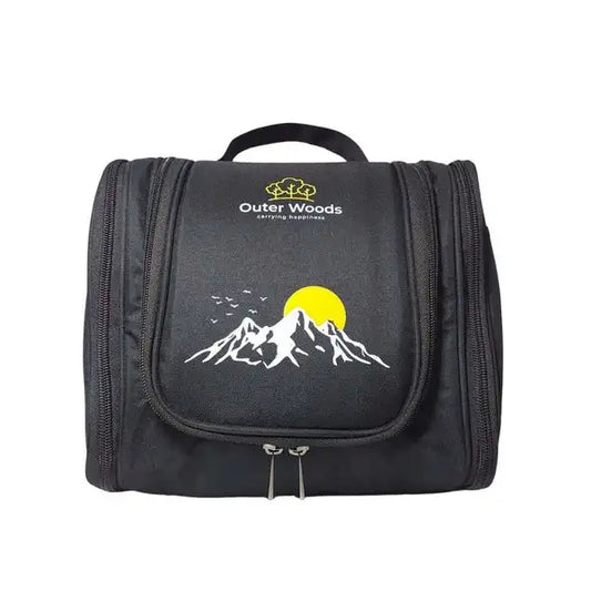 outer woods black toiletery bags for travel