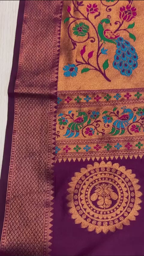 silk saree paithani yeola saree
